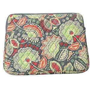 Vera Bradley Multicolor Nomadic Floral Laptop Tablet Sleeve 11"